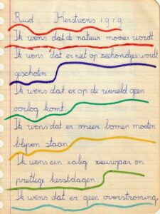 Kerstwensen van kinderen in 1979